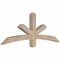 Ekena Millwork Alberta Smooth Timber Gable Bracket, Douglas Fir, 60"W x 22"H x 3 1/2"D x 3 1/2"F, 9/12 Pitch GBW060X22X0404ALB00SDF - alternate 3